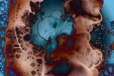 Soyut sanat alanı dokusu. Moda geçmişi. Gezegenler ve galaksiler