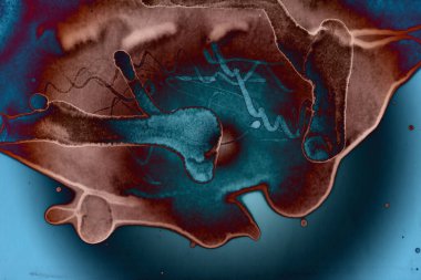 Soyut sanat alanı dokusu. Moda geçmişi. Gezegenler ve galaksiler