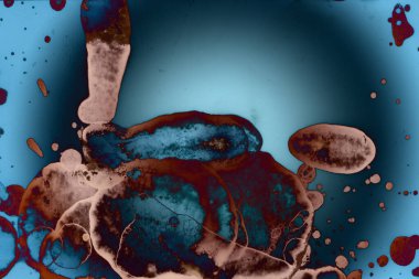 Soyut sanat alanı dokusu. Moda geçmişi. Gezegenler ve galaksiler