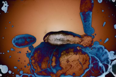 Soyut sanat alanı dokusu. Moda geçmişi. Gezegenler ve galaksiler