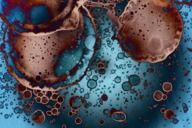 Soyut sanat alanı dokusu. Moda geçmişi. Gezegenler ve galaksiler