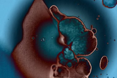 Soyut sanat alanı dokusu. Moda geçmişi. Gezegenler ve galaksiler