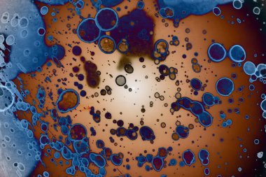 Soyut sanat alanı dokusu. Moda geçmişi. Gezegenler ve galaksiler