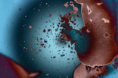 Soyut sanat alanı dokusu. Moda geçmişi. Gezegenler ve galaksiler