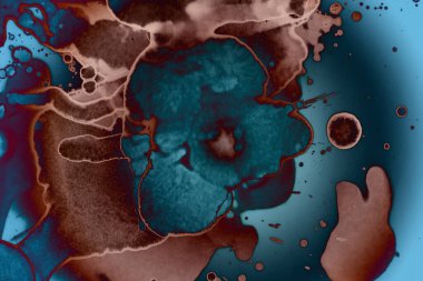 Soyut sanat alanı dokusu. Moda geçmişi. Gezegenler ve galaksiler