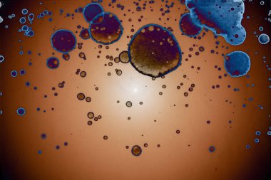 Soyut sanat alanı dokusu. Moda geçmişi. Gezegenler ve galaksiler