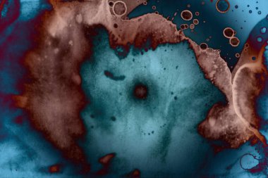 Soyut sanat alanı dokusu. Moda geçmişi. Gezegenler ve galaksiler