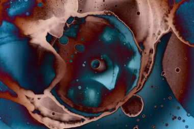 Soyut sanat alanı dokusu. Moda geçmişi. Gezegenler ve galaksiler