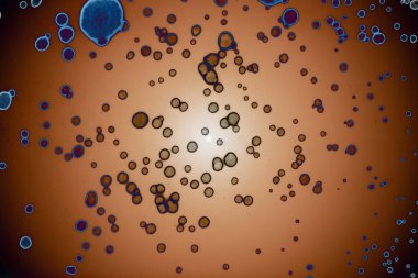 Soyut sanat alanı dokusu. Moda geçmişi. Gezegenler ve galaksiler