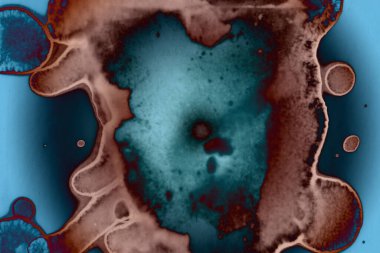 Soyut sanat alanı dokusu. Moda geçmişi. Gezegenler ve galaksiler