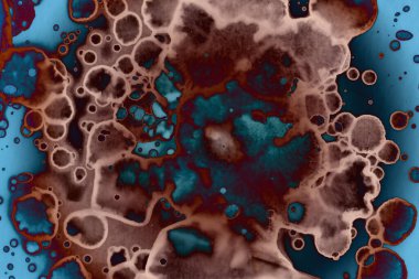 Soyut sanat alanı dokusu. Moda geçmişi. Gezegenler ve galaksiler