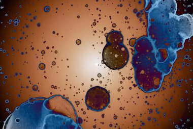 Soyut sanat alanı dokusu. Moda geçmişi. Gezegenler ve galaksiler