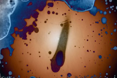 Soyut sanat alanı dokusu. Moda geçmişi. Gezegenler ve galaksiler