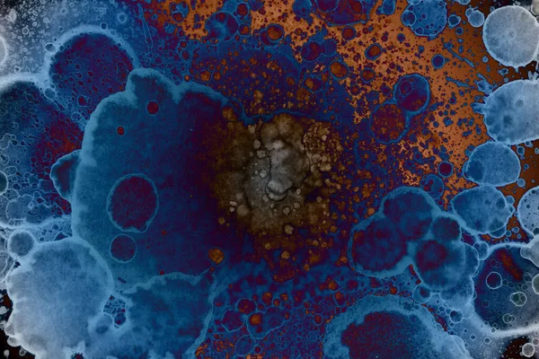 Soyut sanat alanı dokusu. Moda geçmişi. Gezegenler ve galaksiler