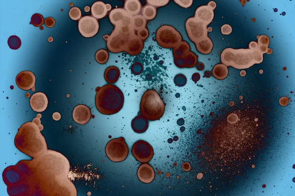 Soyut sanat alanı dokusu. Moda geçmişi. Gezegenler ve galaksiler