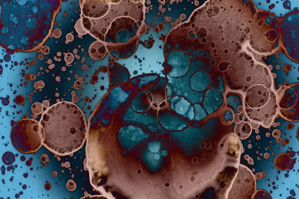 Soyut sanat alanı dokusu. Moda geçmişi. Gezegenler ve galaksiler