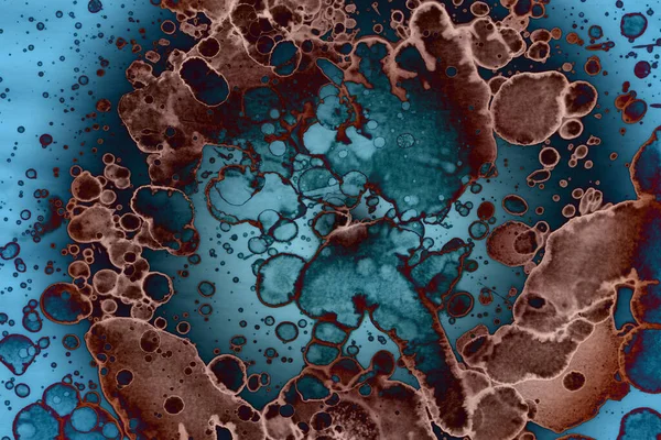 Soyut sanat alanı dokusu. Moda geçmişi. Gezegenler ve galaksiler