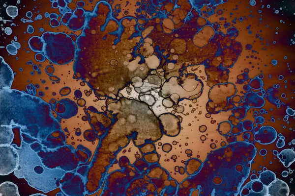 Soyut sanat alanı dokusu. Moda geçmişi. Gezegenler ve galaksiler