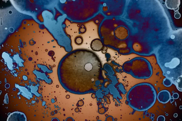 Soyut sanat alanı dokusu. Moda geçmişi. Gezegenler ve galaksiler