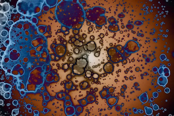 Soyut sanat alanı dokusu. Moda geçmişi. Gezegenler ve galaksiler