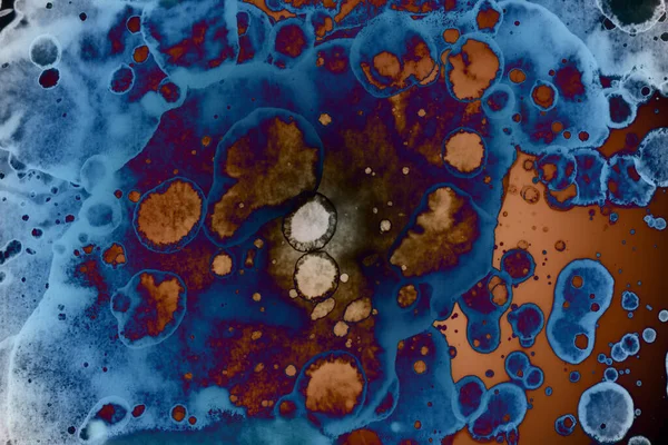 Soyut sanat alanı dokusu. Moda geçmişi. Gezegenler ve galaksiler