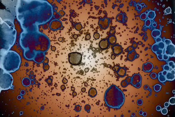 Soyut sanat alanı dokusu. Moda geçmişi. Gezegenler ve galaksiler