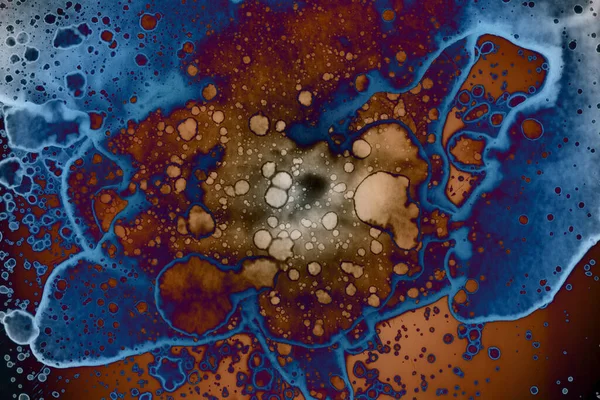 Soyut sanat alanı dokusu. Moda geçmişi. Gezegenler ve galaksiler