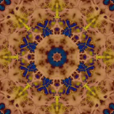 Kusursuz desen. Çiçek süsleri. Geometrik desenler