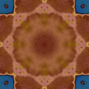 Kusursuz desen. Çiçek süsleri. Geometrik desenler