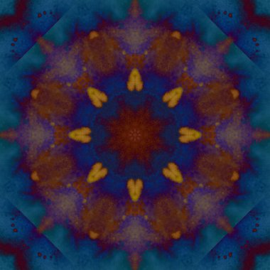 Kusursuz desen. Çiçek süsleri. Geometrik desenler