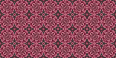 Kusursuz desen. Kırmızı arka plan. Pembe desen