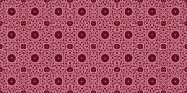 Kusursuz desen. Kırmızı arka plan. Pembe desen
