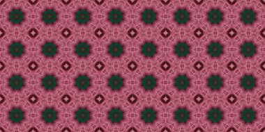 Kusursuz desen. Kırmızı arka plan. Pembe desen