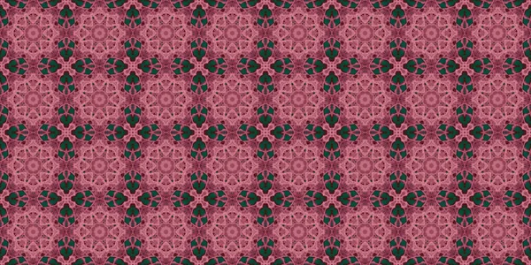 Seamless Pattern Red Background Pink Texture — ストック写真