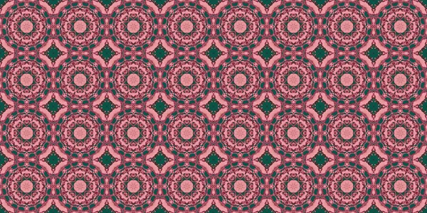 Nahtloses Muster Roter Hintergrund Rosa Textur — Stockfoto