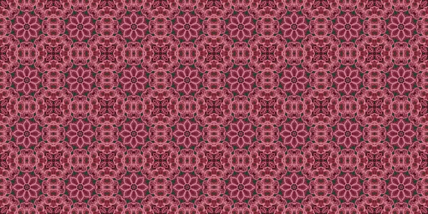 Seamless Pattern Red Background Pink Texture — ストック写真