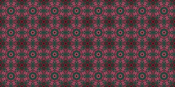 Seamless Pattern Red Background Pink Texture — Stockfoto