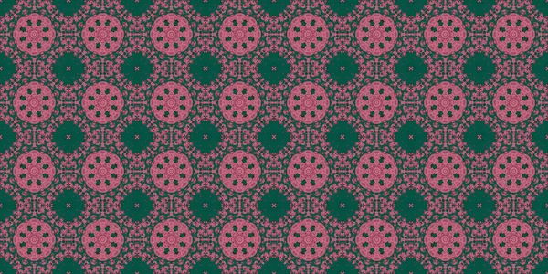 Seamless Pattern Red Background Pink Texture — Stockfoto