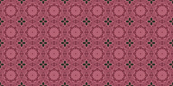 Seamless Pattern Red Background Pink Texture — ストック写真