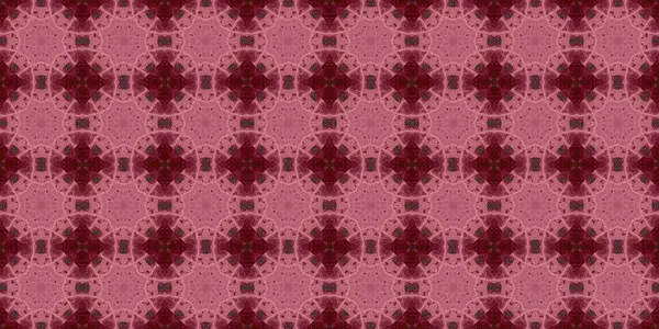 Seamless Pattern Red Background Pink Texture — ストック写真