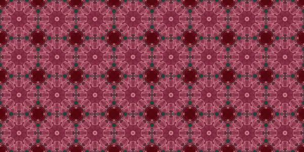 Seamless Pattern Red Background Pink Texture — Stockfoto