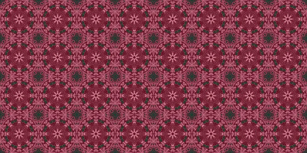 Seamless Pattern Red Background Pink Texture — ストック写真