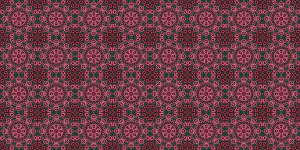 Бесшовный Шаблон Красный Фон Розовая Текстура — стоковое фото
