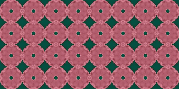 Seamless Pattern Red Background Pink Texture — ストック写真