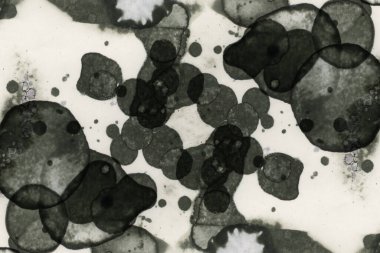 Soyut alkolik mürekkep dokusu. Lekelerden soyutlama. Duman ve kabarcıklar. Moda arkaplanı.