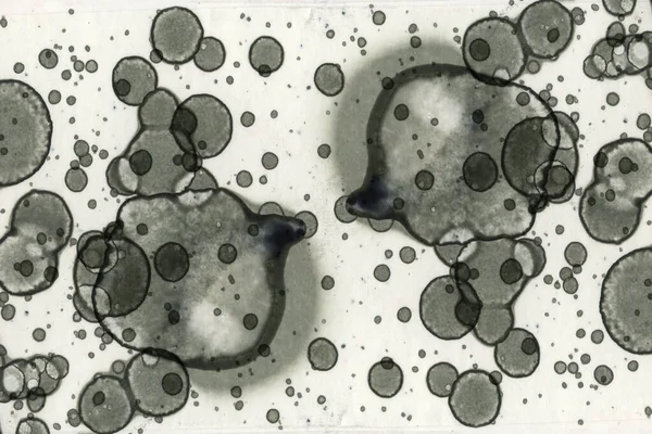 알코올 잉크의 질감을 없애야 얼룩으로 부터의 연기와 유행하는 — 스톡 사진