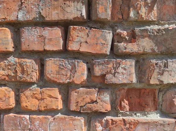 Texture Old Brick Wall Vintage Background — Fotografia de Stock