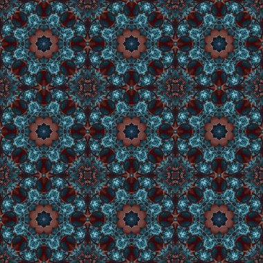 Kusursuz desen. Baskı ve dekorasyon için geometrik desen. Kaleydoskop dokusu