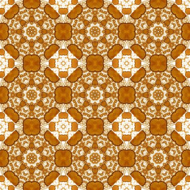 Kusursuz desen. Baskı ve dekorasyon için geometrik desen. Kaleydoskop dokusu