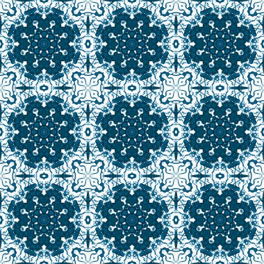 Kusursuz desen. Baskı ve dekorasyon için geometrik desen. Kaleydoskop dokusu
